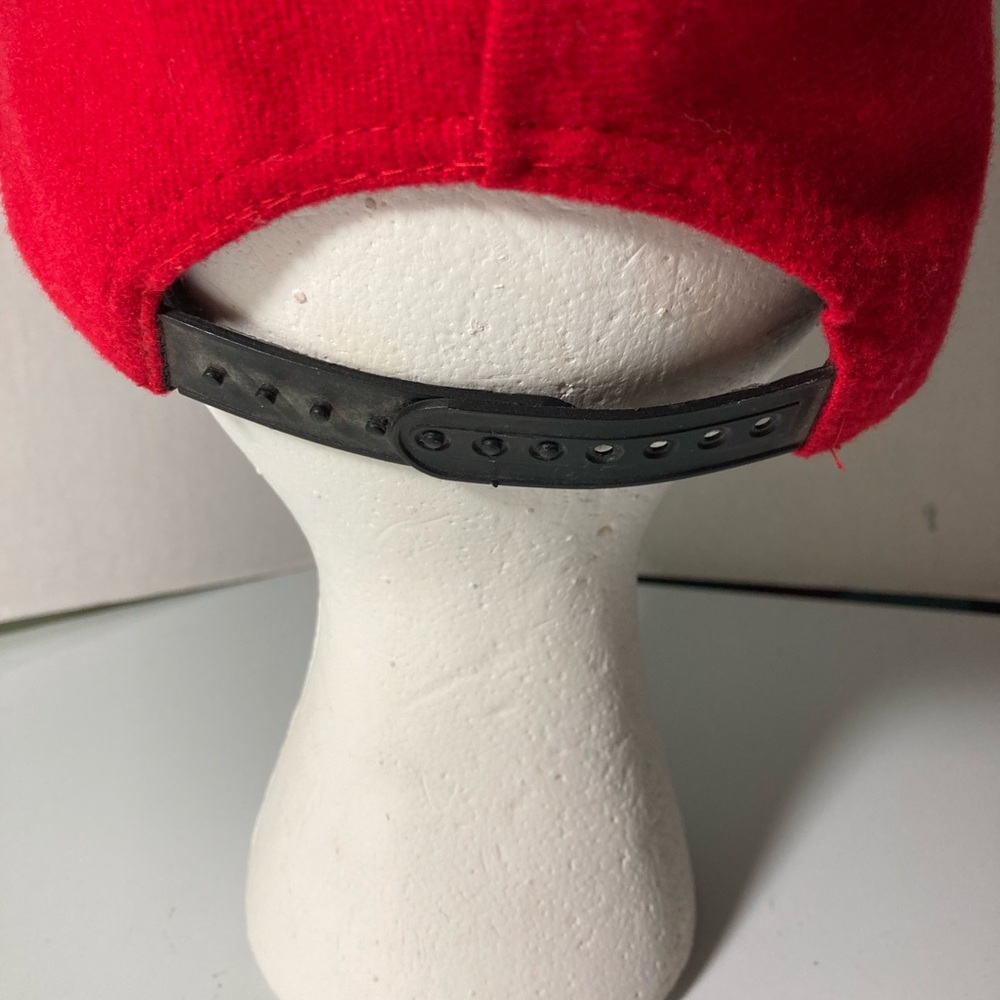 Vintage Festive Red and Green Ho Ho Ho Hat - Picture 4 of 9